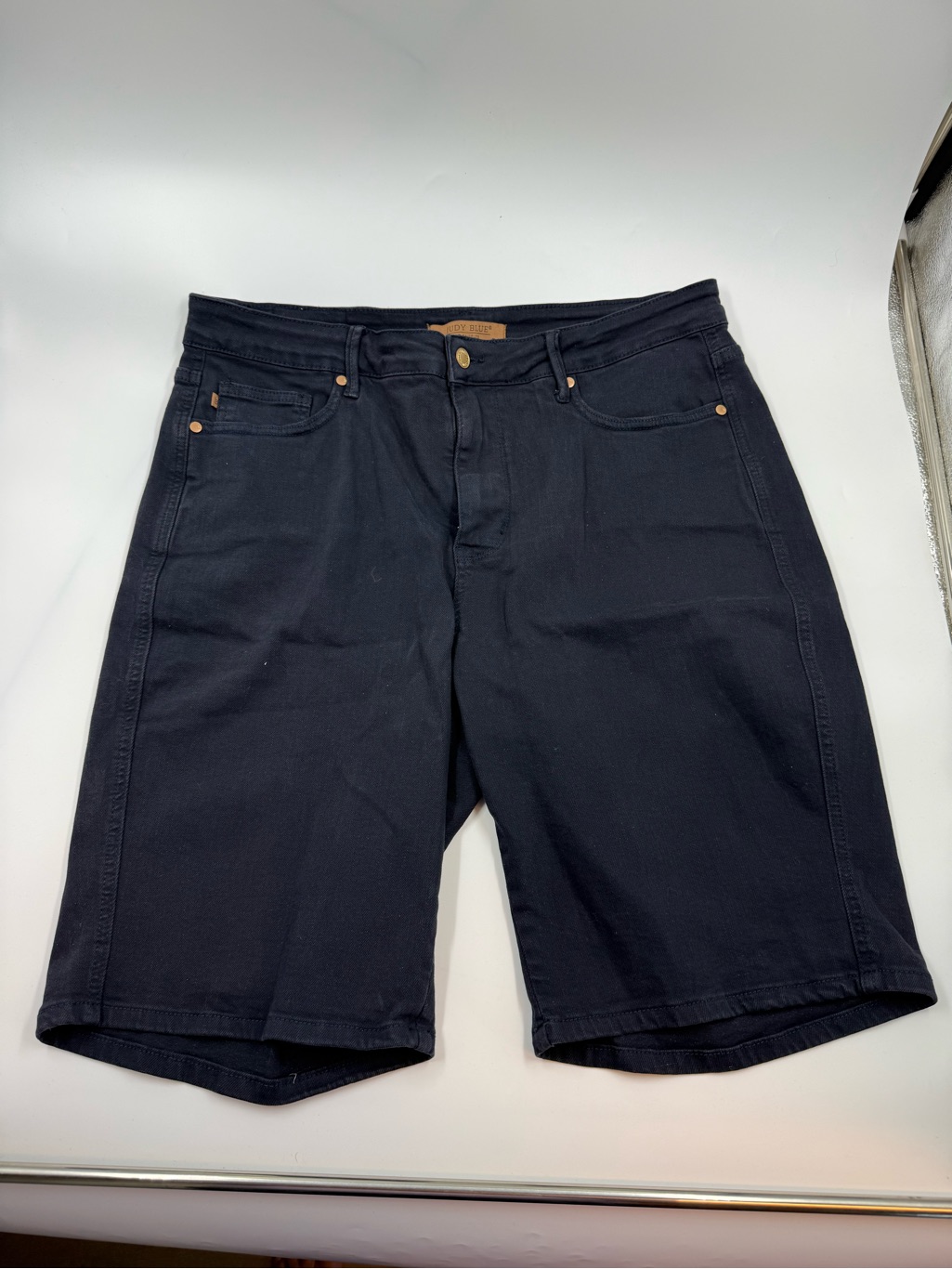 Judy Blue Black Denim Shorts Woman Size 2xl